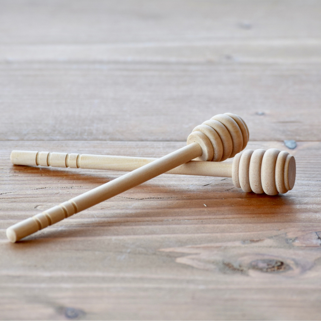 Wooden Honey Dipper