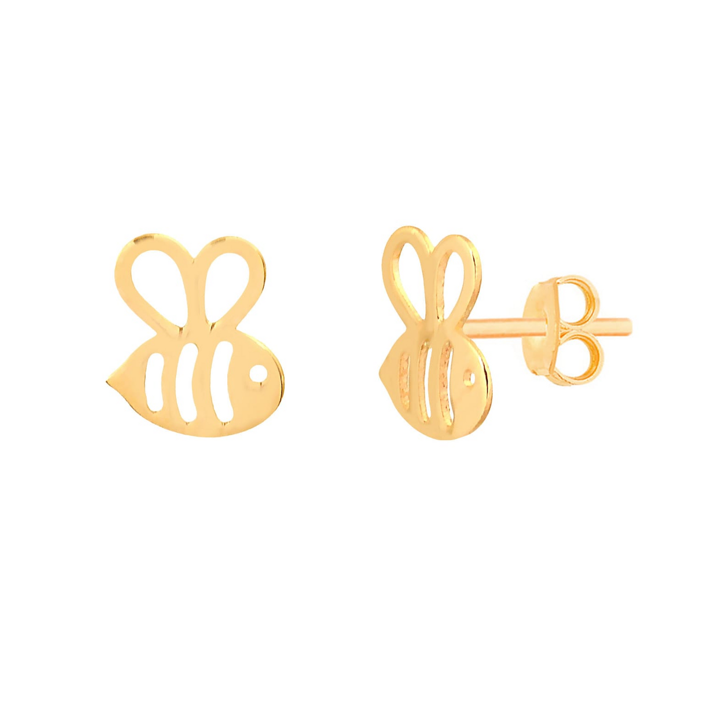 Honey Bee Stud Earrings