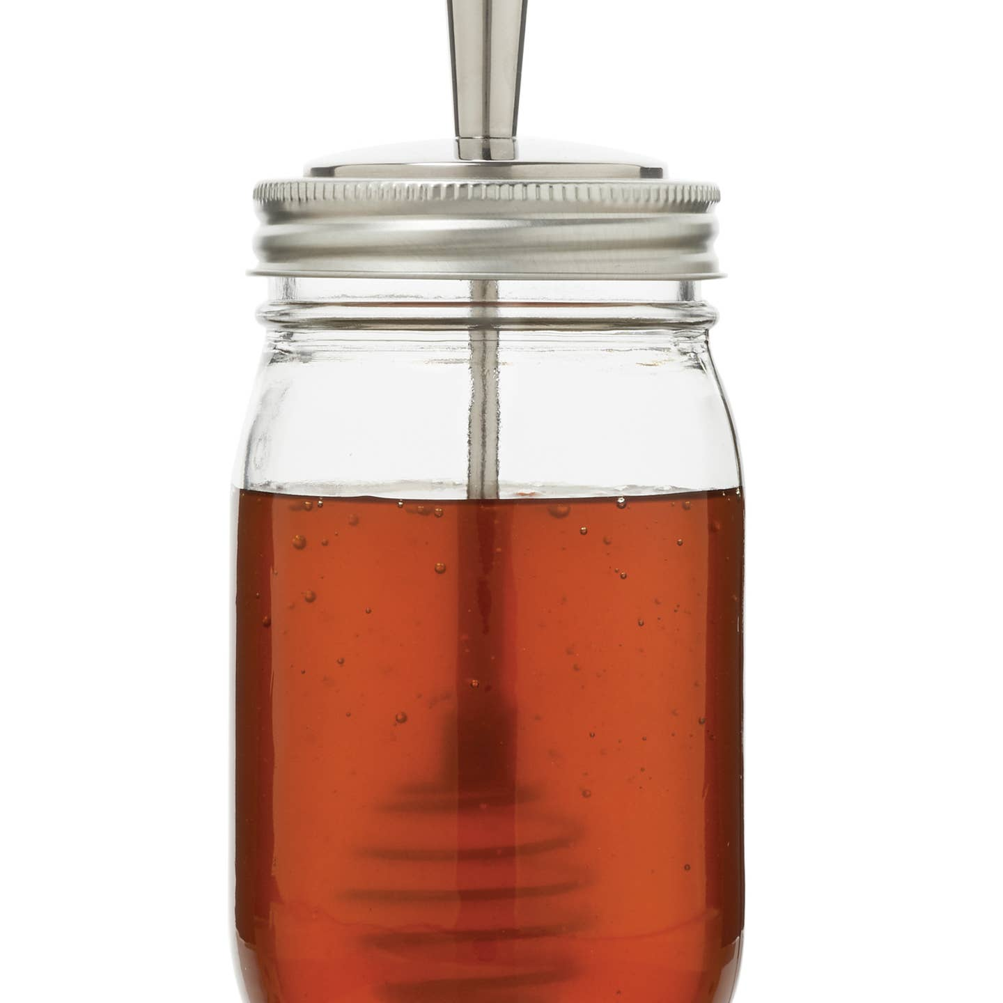 Mason Jar Honey Dipper Lid