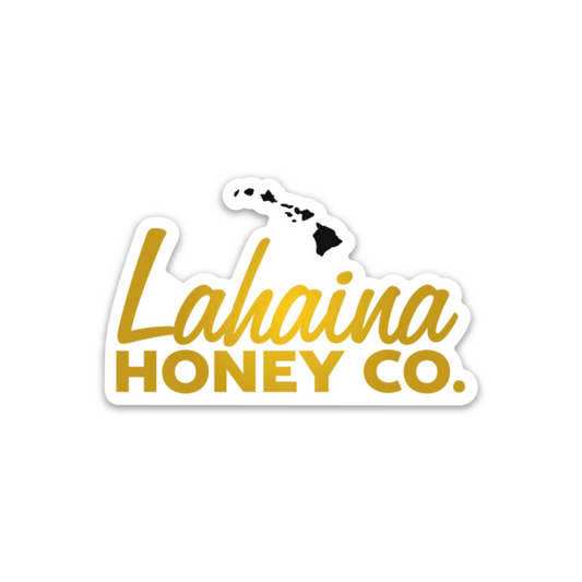 Lahaina Honey Company Logo Sticker