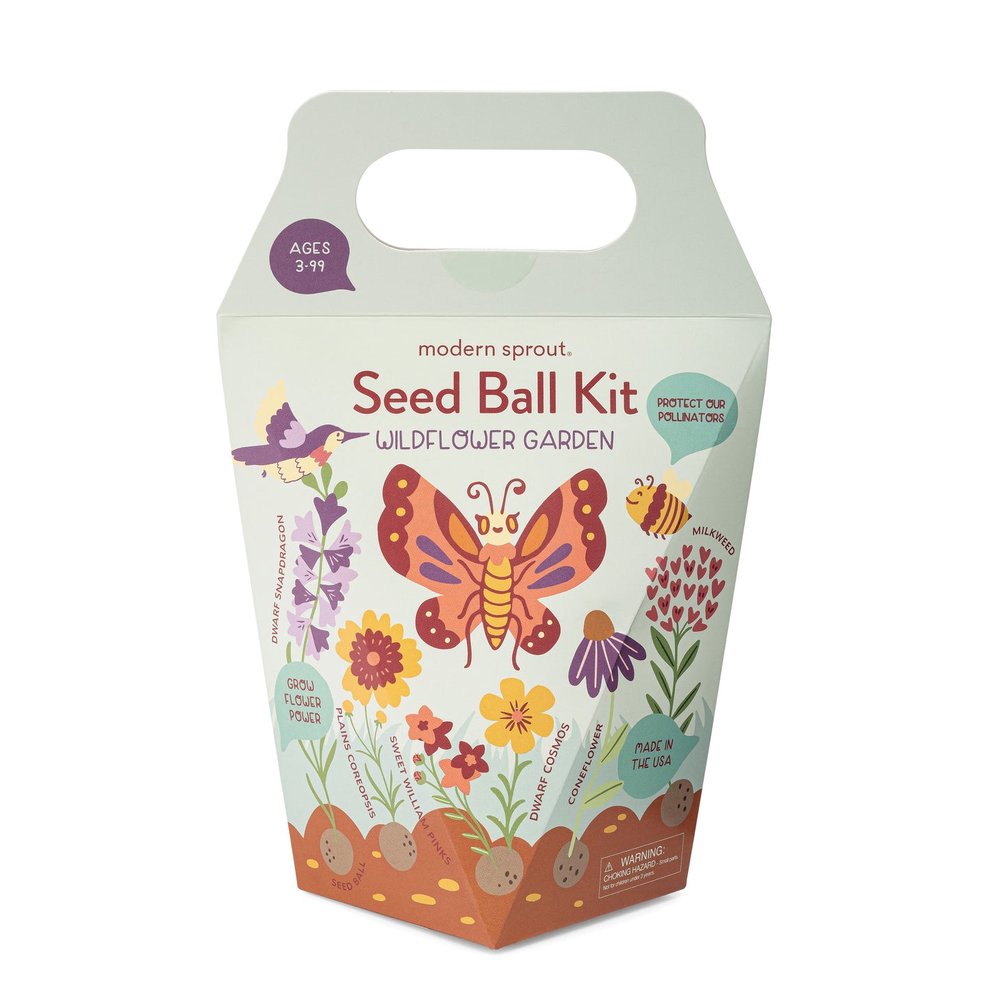 DIY Seed Ball Kit - Wildflower Garden